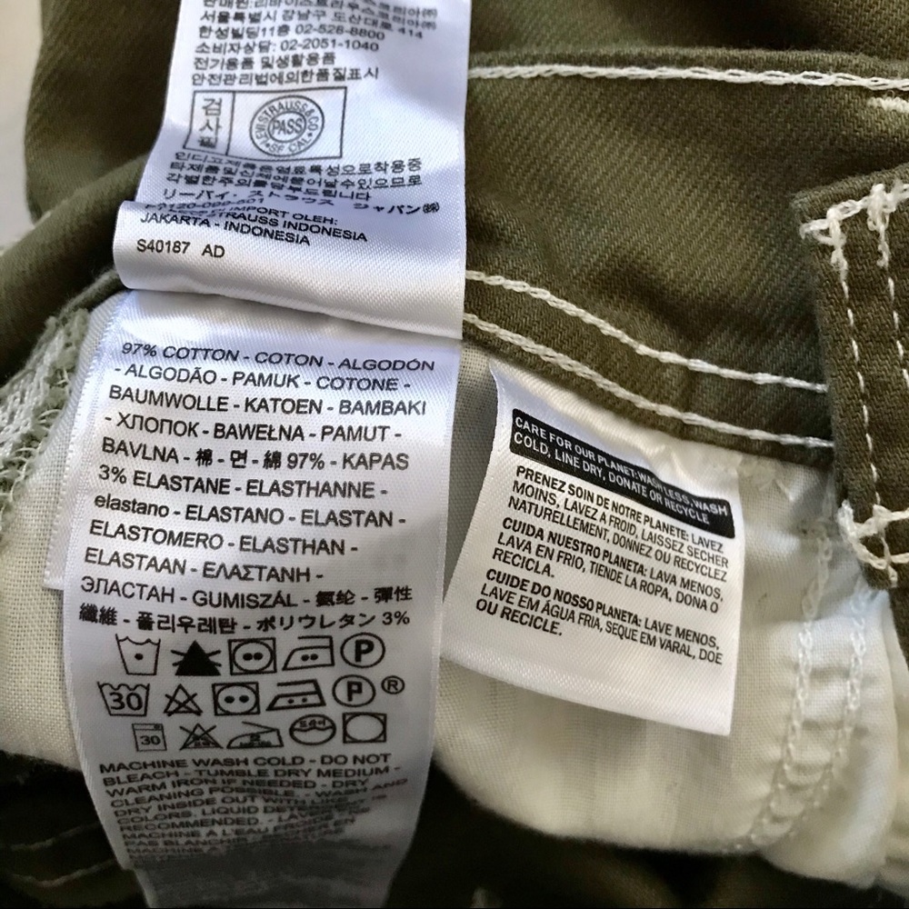 Levi's NWOT 724 High Rise Straight Crop Jeans Women Various - Picture 7 of 10